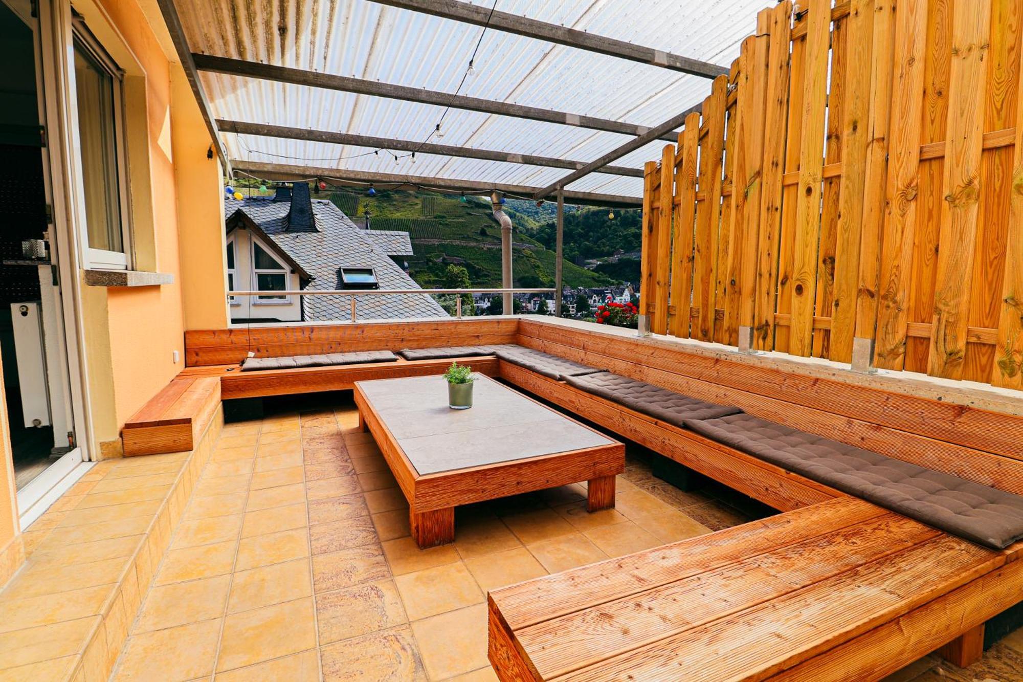 דירות צל אן דר מוזל Chill Out Area, Grandiose Aussicht, Haengematte, Smart Tv, Netflix מראה חיצוני תמונה